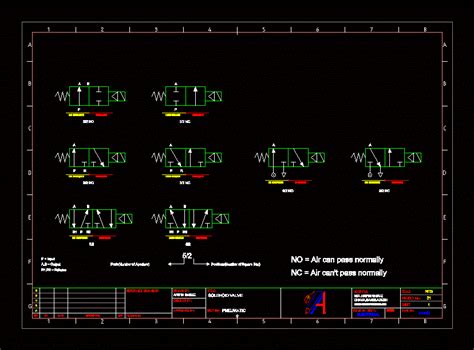 Solenoid Valve Electrical Drawing Symbols