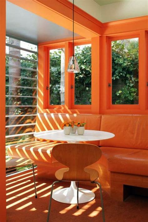 Paint walls – paint ideas for orange wall design | Interior Design Ideas | AVSO.ORG