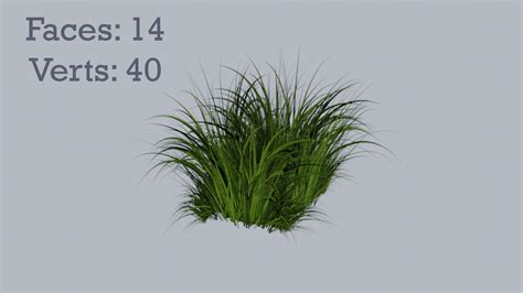 ArtStation - Low-Poly Grass Pack | Game Assets