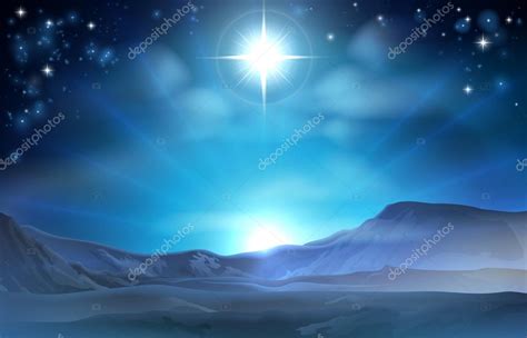 Christmas Nativity Star of Bethlehem — Stock Vector © Krisdog #81789654