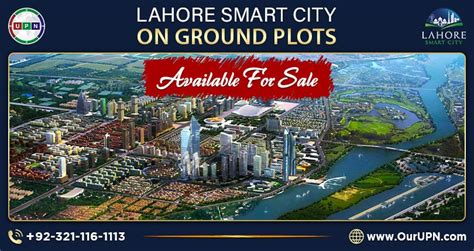 Lahore Smart City On Ground Plots - Available for Sale - UPN