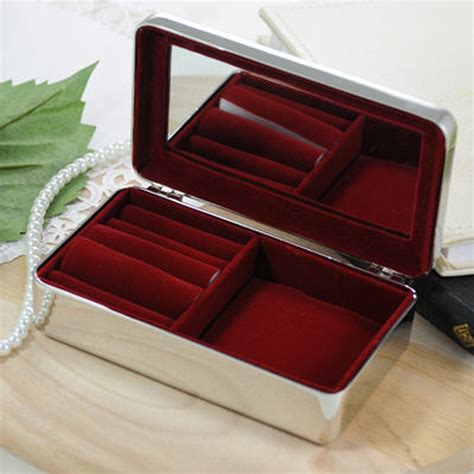 Engraved Beaded Silver Jewelry Box | GiftsForYouNow