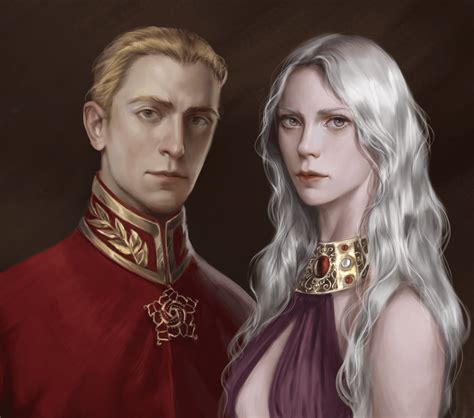 A young Tywin Lannister & Rhaella Targaryen (commission) by Bella ...