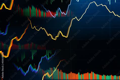 stock market trend chart Stock Photo | Adobe Stock