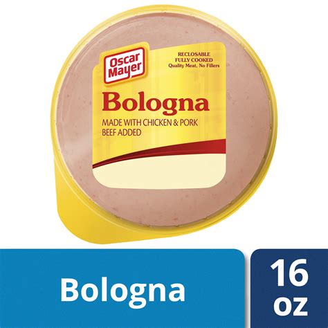 Oscar Mayer Bologna, 16 oz Vacuum Pack - Walmart.com - Walmart.com