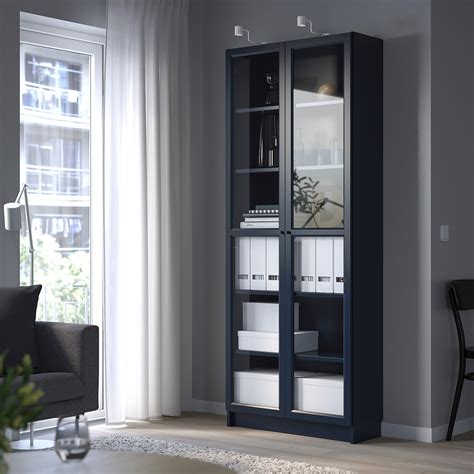 Ikea billy bookcase with glass doors hack - Builders Villa