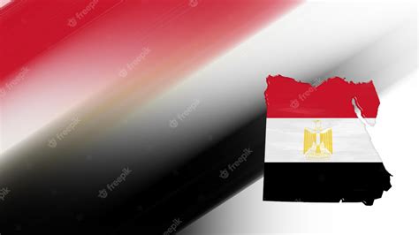 Premium Photo | Map of Egypt, flag map, National colors background