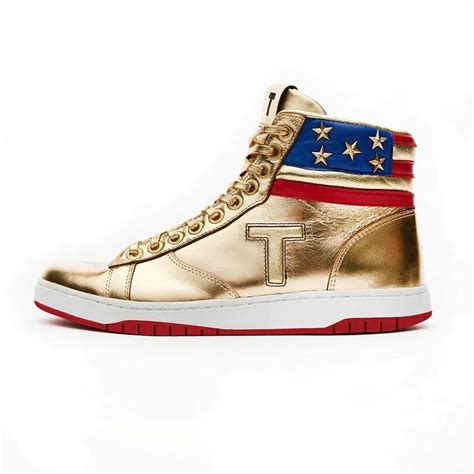 Donald Trump Launches Gold $399 Sneakers That Sell Out Immediately