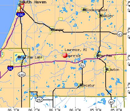 Lawrence, Michigan (MI 49064) profile: population, maps, real estate, averages, homes ...