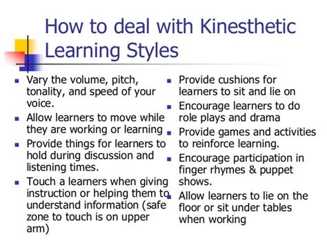 😎 Kinesthetic learning style. What is Kinesthetic Learning? (with ...