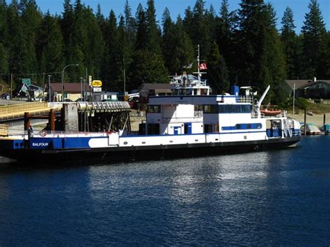 Kootenay Lake Ferry | Passing the Balfour ferry, onboard the… | Flickr