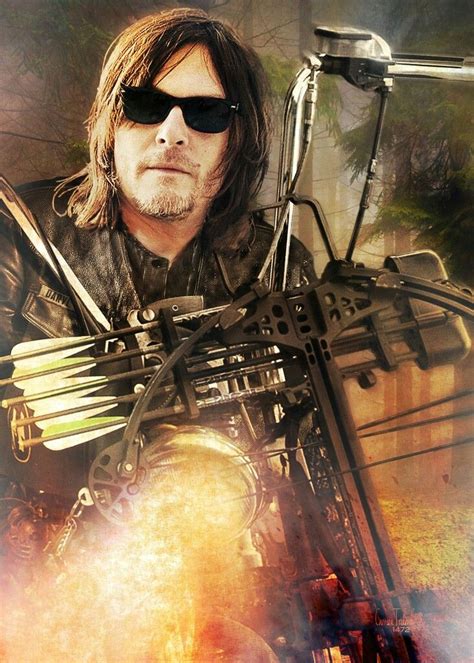 Norman Reedus as Daryl Dixon - Art Edit