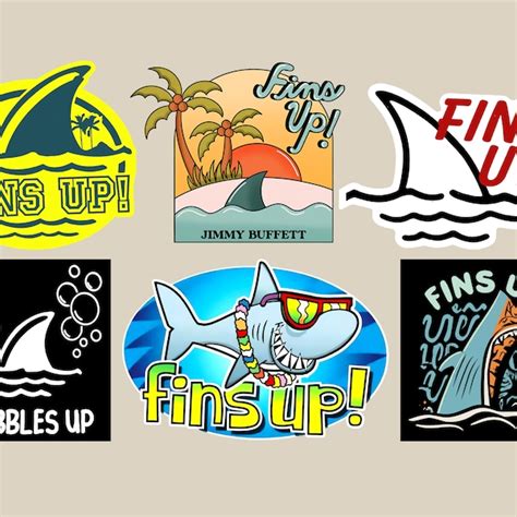 Jimmy Buffett Fins up Png - Etsy