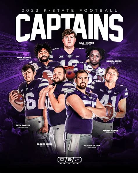 2023 K-State football captains announced – 101.5 K-Rock Manhattan's ...