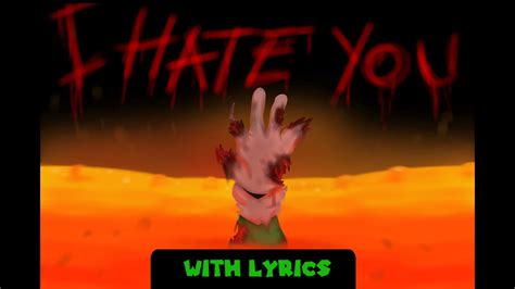 I Hate You with Lyrics | Mario's Madness V2 Cover - YouTube