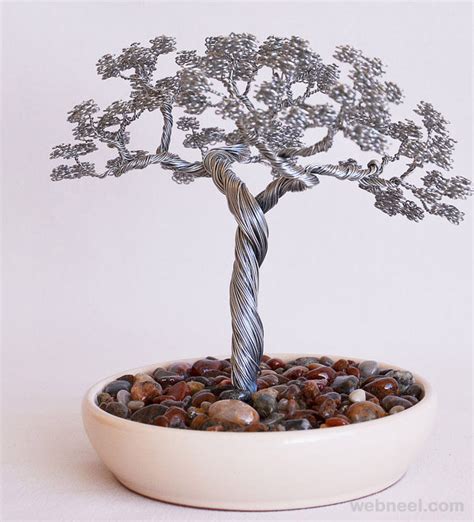 Wire Tree Sculpture 9