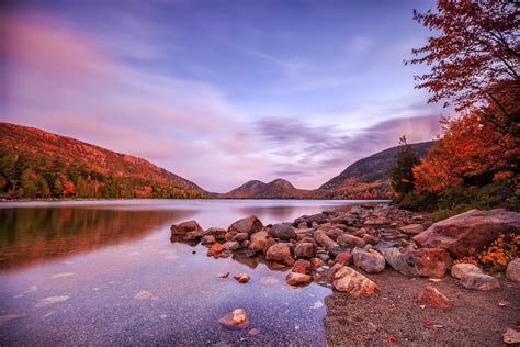 acadia-national-park-during-fall - A One Way Ticket