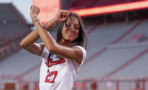 Nebraska Volleyball Player Going Viral Before Wednesday's Big Match ...