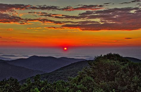 Photos by Senior Hiker: Sunrise on Skyline Drive