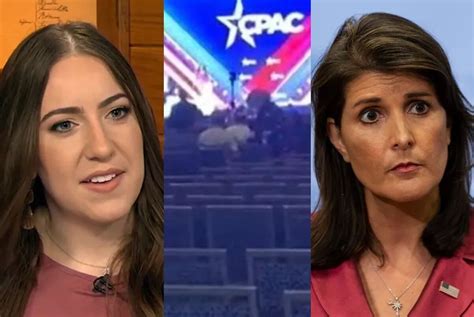 Libs Of TikTok's Chaya Raichik & Nikki Haley gave CPAC speeches to mostly empty rooms - LGBTQ Nation