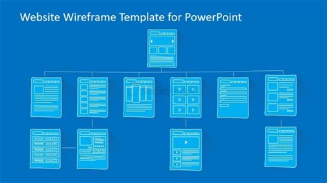 Website Sitemap PowerPoint Template - SlideModel