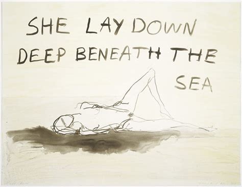 Tracey Emin – She Lay Down | Editions | Hang-Up Gallery