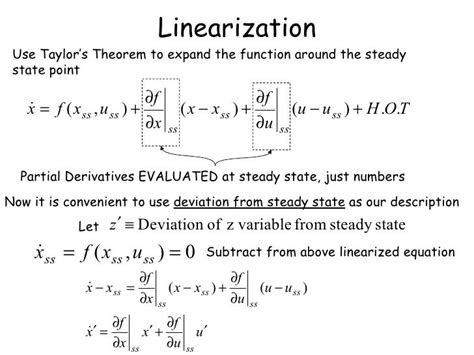 Linearization