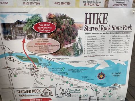 Starved Rock State Park Trail Map - Maping Resources