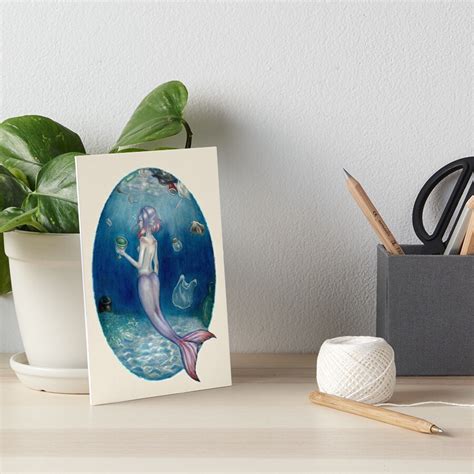 "Mermaid Tears" Art Board Print by denymartinelli | Redbubble