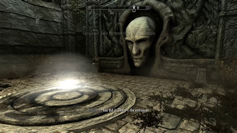 Skyrim - The Entrance to Sky Haven Temple - YouTube