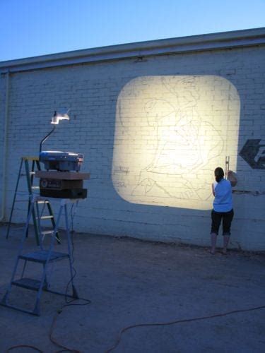 Projecting a New Mural | Cabin Art