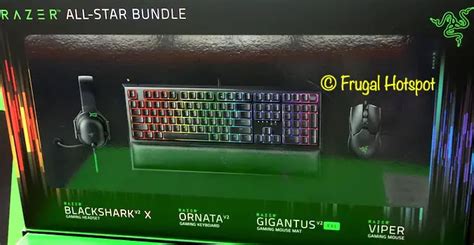 Razer All-Star 4-Pc Gaming Bundle - Costco Sale | Frugal Hotspot