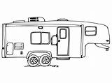 Rv Coloring Page sketch template