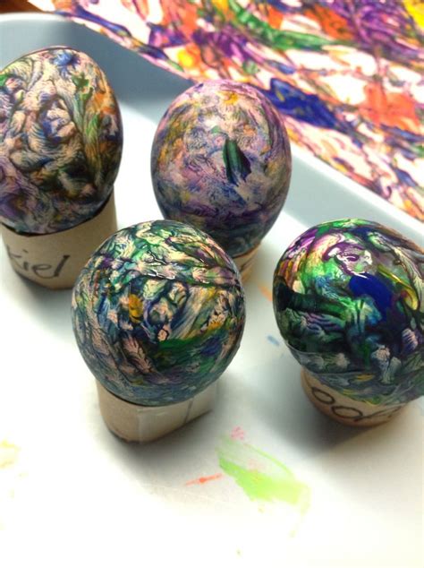 Easter Egg Marble Painting ~ I have done this activity with my preschoolers for years. | Easter ...