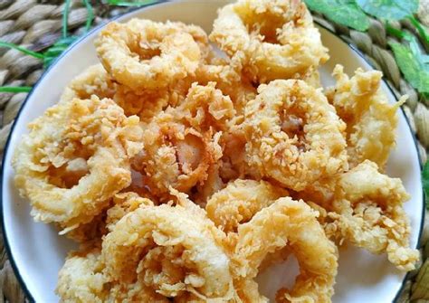 Resep Cumi Goreng Tepung Crispy oleh Tria Aprilla - Cookpad