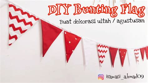 DIY Bunting Flag. Flag Banner sewing tutorial. - YouTube