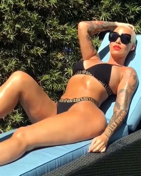 Amber Rose in Bikini – Instagram – GotCeleb