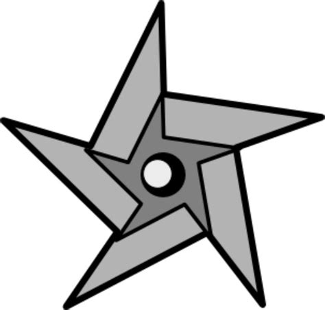 Ninja Star Clip Art Download | Ninja star, Throwing stars, Ninja