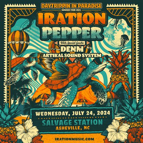 Iration & Pepper: Daytrippin In Paradise Summer Tour - Salvage Station