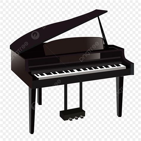 Piano Instrument Vector Hd PNG Images, Modern Musical Instrument Piano ...