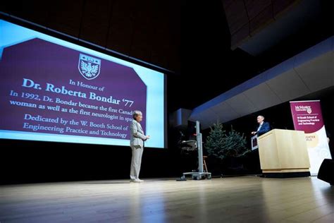 ‘We’ve got to inspire others’: astronaut Roberta Bondar visits McMaster – Faculty of Engineering