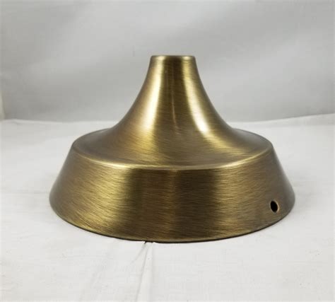 7" Antique Brass Plated Base – My Lamp Parts