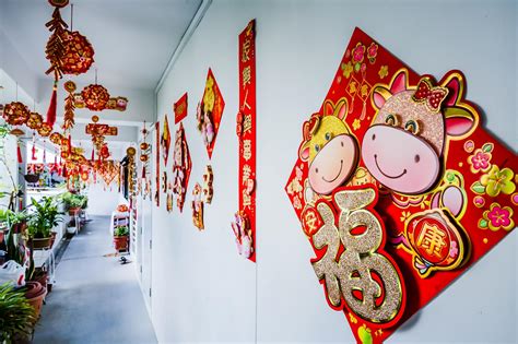 S'porean Hangs CNY Decor Along Sengkang HDB Corridor, Spreads Festive Joy To Neighbours