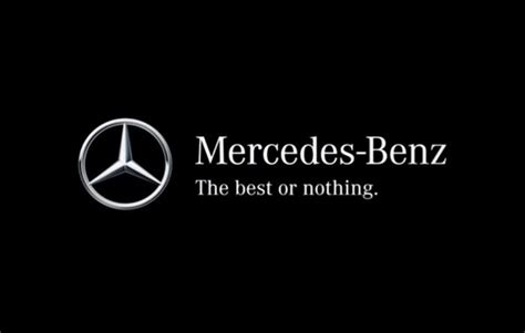 love MB's new slogan: The best or nothing. | Mercedes benz logo ...