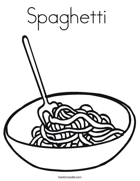 Pasta Clipart Black And White | Free download on ClipArtMag