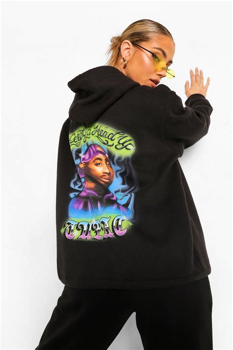 Tupac Graffiti Back Print Hoodie | ubicaciondepersonas.cdmx.gob.mx