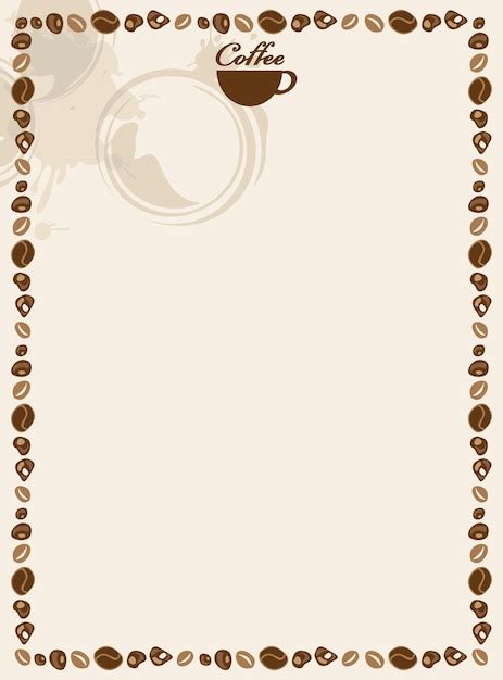 Coffee Beans Border Images - Free Download on Freepik