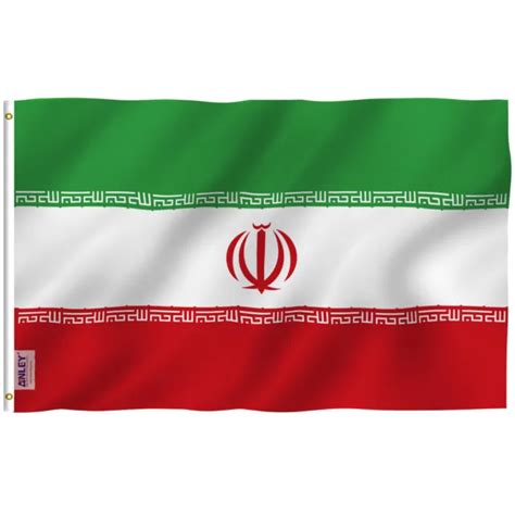 ANLEY FLY BREEZE 3x5 Feet Iran Flag - Islamic Republic of Iran Flags Polyester $5.99 - PicClick