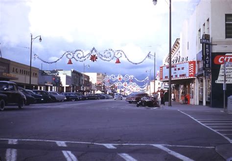 Downtown Covina, Ca - Christmas 1952 - a photo on Flickriver