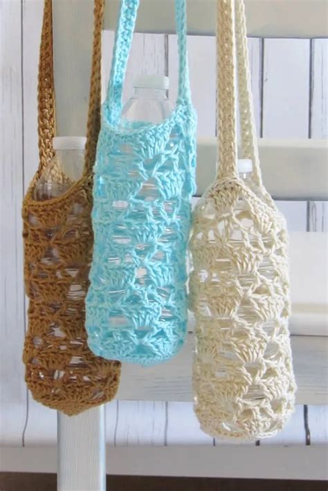 Crochet Water Bottle Holder Pattern - Crochet Dreamz